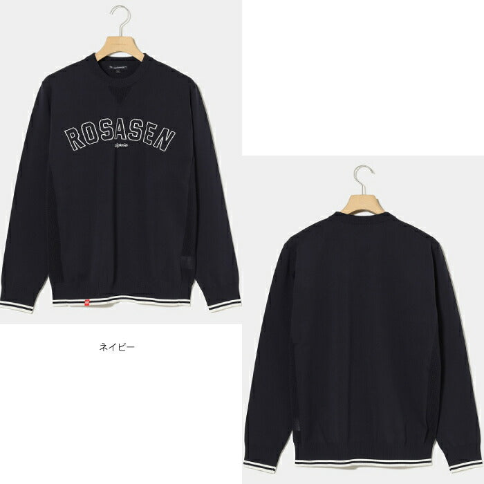 Rosasenロサーセン メンズ エコハイゲージニット 044-19811