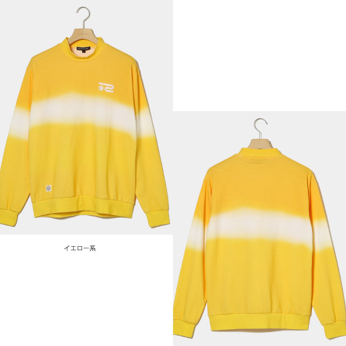 Rosasenロサーセン メンズ T/C裏毛グラデーションプリントスウェット 吸水速乾 044-38311