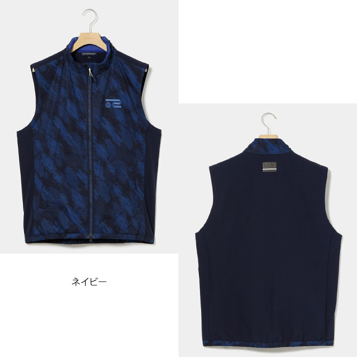 Rosasenロサーセン メンズ ファンクションニットブルゾン 蓄熱保温 撥水 ストレッチ 044-49171