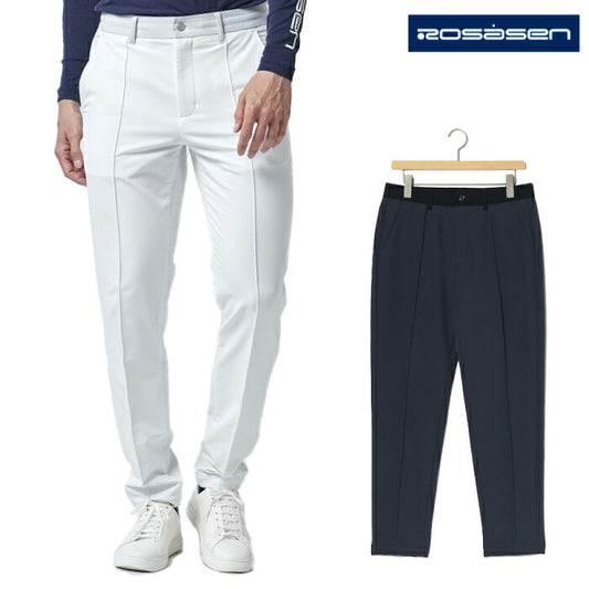 Rosasenロサーセン メンズ 二重織りドビー裏起毛パンツ ストレッチ 044-79015