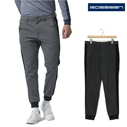Rosasenロサーセン メンズ テックツイードジャージーパンツ 吸水速乾 044-79914