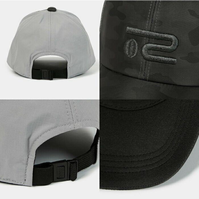 Rosasenロサーセン メンズ カモフラ×リップストップキャップ 吸水速乾 撥水 046-59835