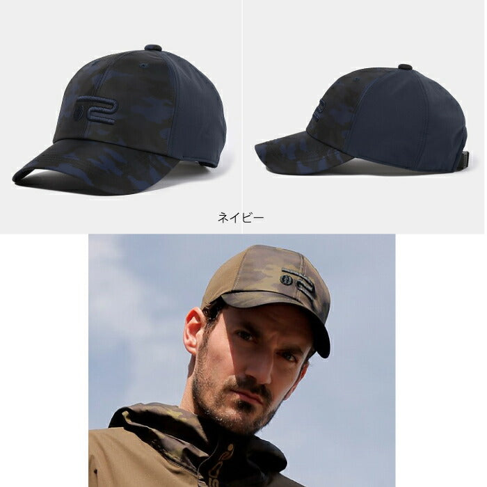 Rosasenロサーセン メンズ カモフラ×リップストップキャップ 吸水速乾 撥水 046-59835