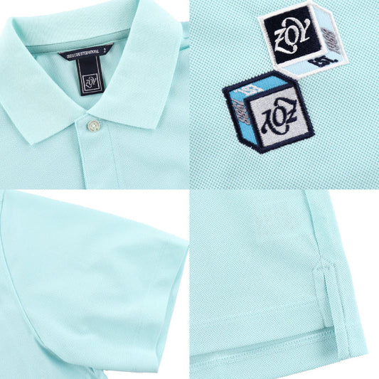 ZOY ゾーイ メンズ MENS ストレッチ鹿の子 半袖シャツ 抗菌防臭機能 071432022