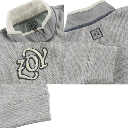 ZOY ゾーイ メンズ MENS BOMBER HEAT TWEED 長袖プルオーバー 071434017