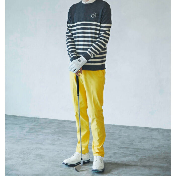 ZOY ゾーイ メンズ トリコットコーデュロイ ロングパンツ 071434410