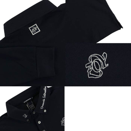 ZOY ゾーイ メンズ MENS ストレッチ鹿の子 長袖ポロシャツ 抗菌防臭 071442002