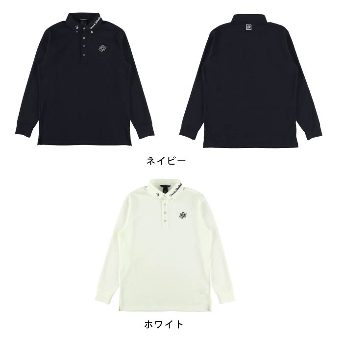ZOY ゾーイ メンズ MENS ストレッチ鹿の子 長袖ポロシャツ 抗菌防臭 071442002