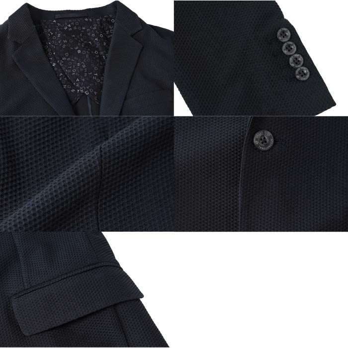 ZOY ゾーイ ゴルフウェア メンズ MENS メッシュトリコット ジャケット 吸水速乾 ストレッチ イージーケア 071452112
