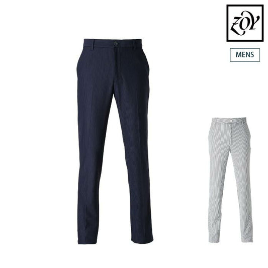ZOY ゾーイ ゴルフウェア メンズ MENS トリコットサッカー ロングパンツ ストレッチ 吸水速乾 071452405