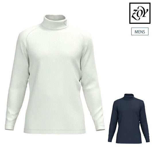 ZOY ゾーイ ゴルフウェア MEN ラグウォーム 360°ストレッチフリース 長袖シャツ 吸湿発熱機能 保温 071454017