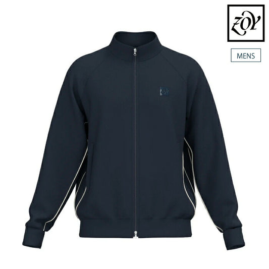 ZOY ゾーイ ゴルフウェア メンズ MEN センシティブパワーストレッチジャージー ブルゾン ストレッチ性 速乾性 UVカット 程よい厚み 裏面微起毛加工 071462102