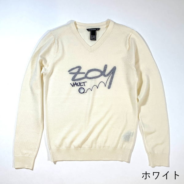 ZOY ゾーイ レディース CASHWOOL SWE 長袖プルオーバー イタリアZEGNA BARUFFA社 071604713