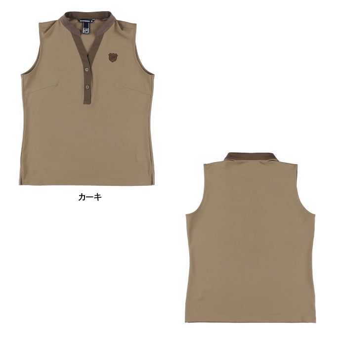 ZOY ゾーイ レディース WOMENS ストレッチピンメッシュ ノースリーブシャツ 吸水速乾 ストレッチ機能 071632043