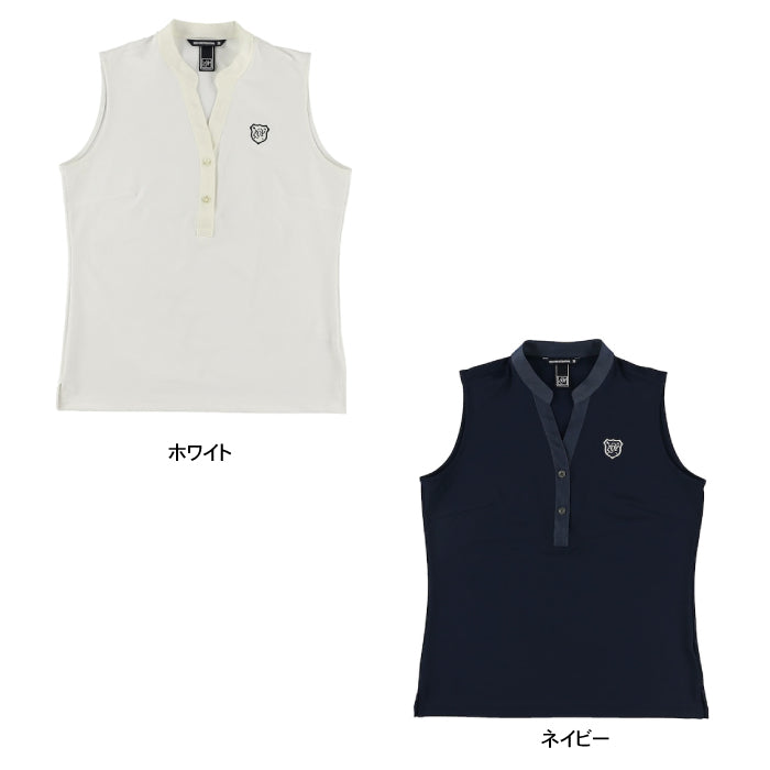 ZOY ゾーイ レディース WOMENS ストレッチピンメッシュ ノースリーブシャツ 吸水速乾 ストレッチ機能 071632043