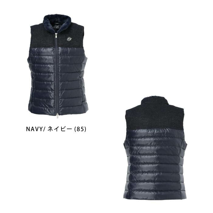 ZOY ゾーイ ゴルフウェア レディース WOMEN LUXE ダウンベスト 撥水加工 071654201