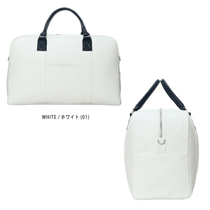 ZOY ゾーイ ゴルフ メンズ レディース UNISEX ボストンバッグ ショルダーストラップ付 大容量サイズ シュリンクレザー素材 シリーズ商品あり 071718889