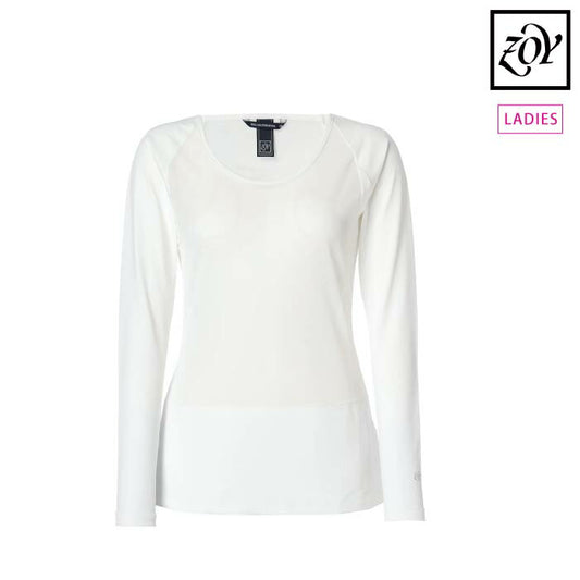 ZOY ゾーイ レディース WOMEN TWINCOT UV 長袖ラグランインナー UVカット 吸湿速乾性 ストレッチ 高機能素材 定番品 071729081