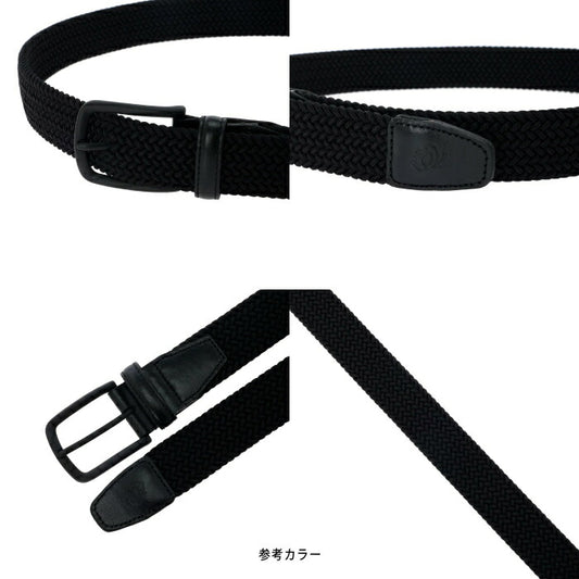 ZOY ゾーイ ゴルフウェア メンズ MEN ゴムメッシュベルト イタリア素材使用 ゴム編みベルト ストレッチ性 フィット感 定番商品 071789844