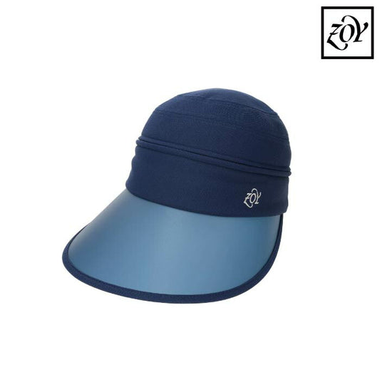 ZOY ゾーイ ゴルフウェア レディース 帽子 WOMENS 2wayギガバイザー 吸水速乾 遮熱 UVカット 071799891