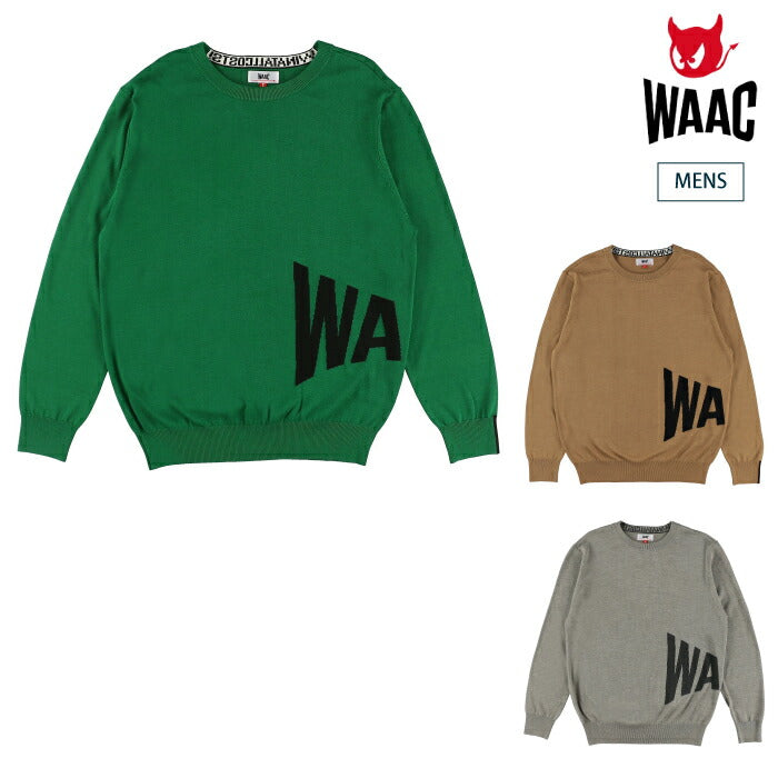 WAAC ワック メンズ MENS MOISTニット 長袖プルオーバー 072234720