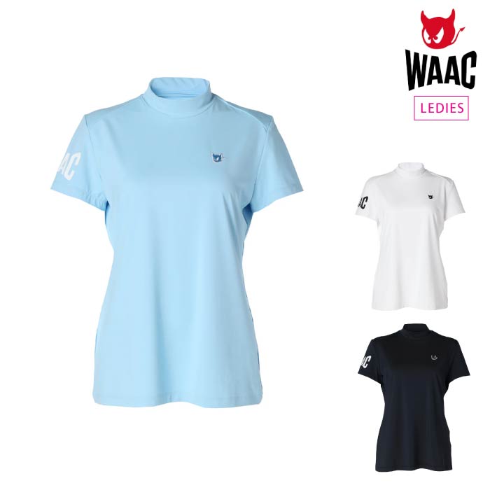 WAAC ワック 半袖モックネック WOMENS PLAYERS EDITION WAAC（ワック）の「WOMENS PLAYERS EDITION 半袖モックネック（T