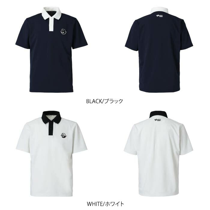 WAAC ワック ゴルフウェア メンズ MENS サスティナブルピケポロシャツ 吸水速乾 UVカット機能 072252021