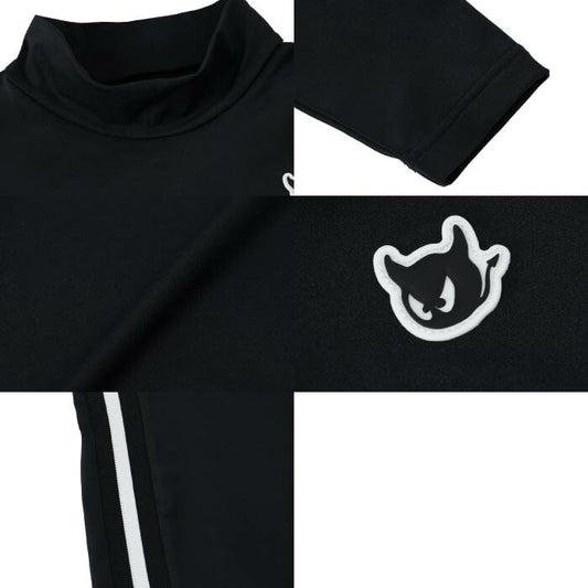 WAAC ワック ゴルフウェア レディース WOMEN サイドラインモックネック ストレッチ 吸水速乾 072252064