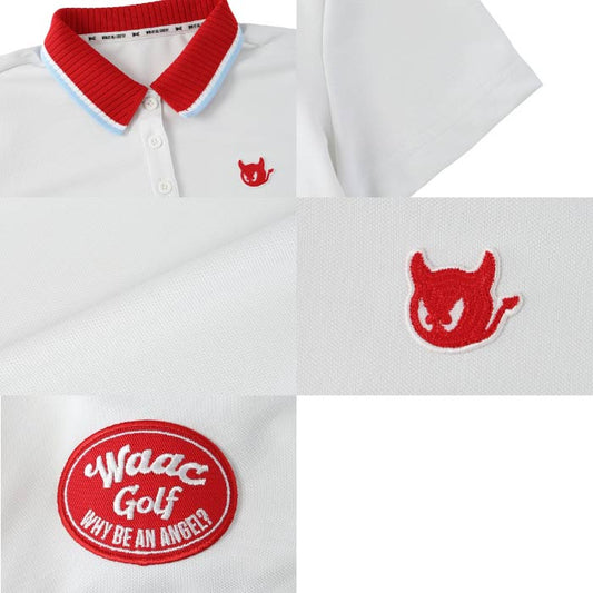 WAAC ワック ゴルフウェア レディース WOMEN サスティナブルピケポロシャツ 吸水速乾 UVカット機能 072252071