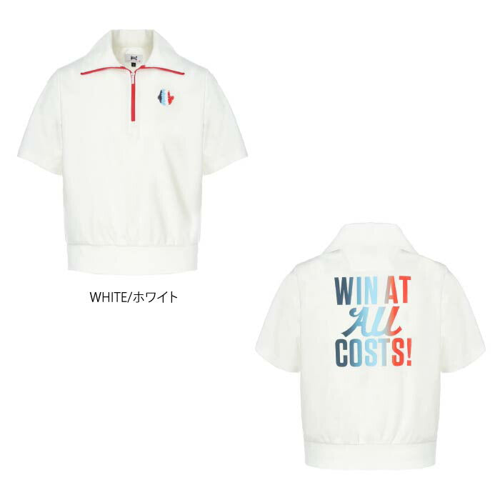 WAAC ワック ゴルフウェア レディース WOMEN オーロラハーフジップ 薄手 ストレッチ 接触冷感 072252072