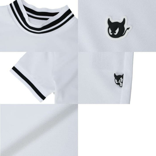 WAAC ワック ゴルフウェア レディース WOMEN サスティナブルピケモックネック 吸水速乾 UVカット機能 072252073