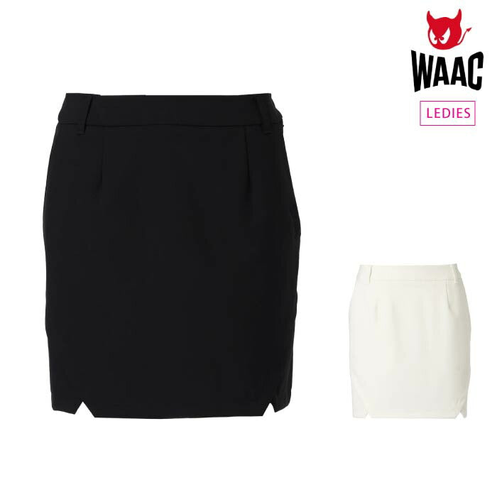 ワック(WAAC)ゴルフウェア PLAYERS EDITION タイトスカート 072252350-0001(Lady’s) WAAC ワック ゴルフウェア レディース WOMEN PLAYERS EDITIONタイト