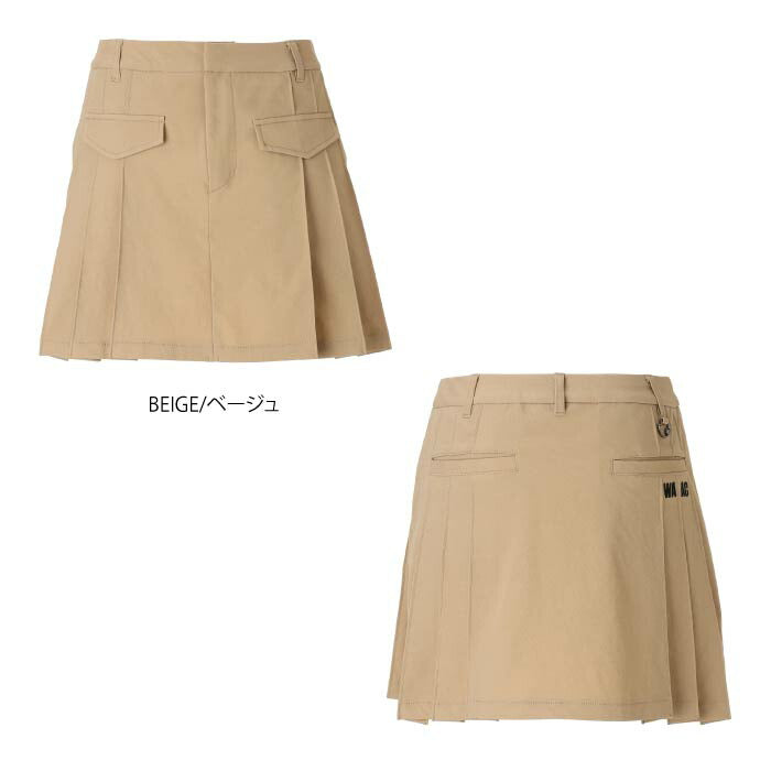 WAAC ワック ゴルフウェア レディース WOMEN デニムライクスカート 2WAYストレッチ 072252380