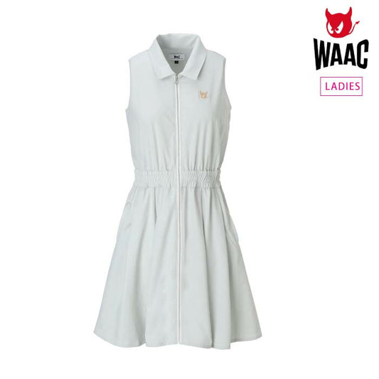WAAC ワック ゴルフウェア レディース WOMEN デニムライクワンピース 2WAYストレッチ 072252580