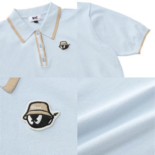 WAAC ワック ゴルフウェア レディース WOMEN シーズナルニットポロシャツ 072252761