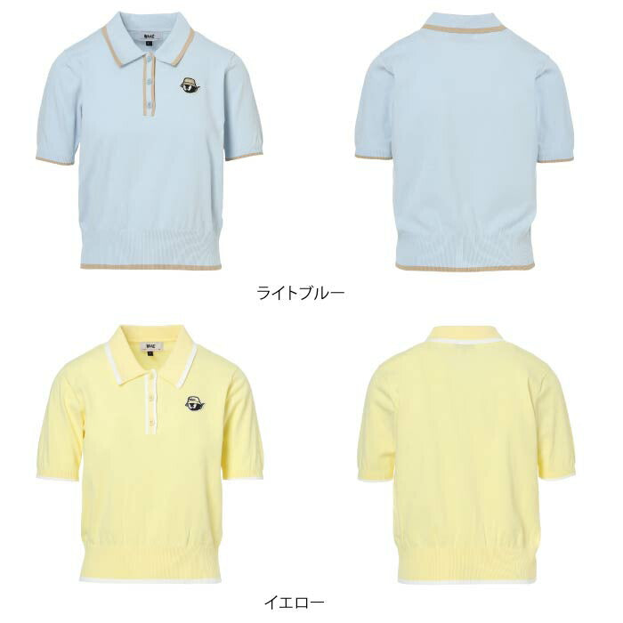 WAAC ワック ゴルフウェア レディース WOMEN シーズナルニットポロシャツ 072252761