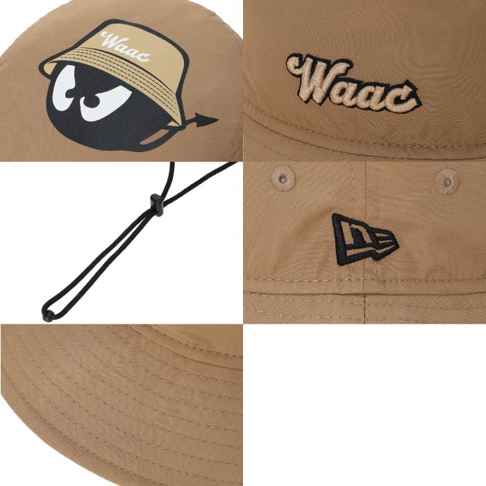 WAAC ワック ゴルフウェア メンズ レディース UNISEX NEW ERA WAACKY バケットハット NEW ERAコラボ 072252832