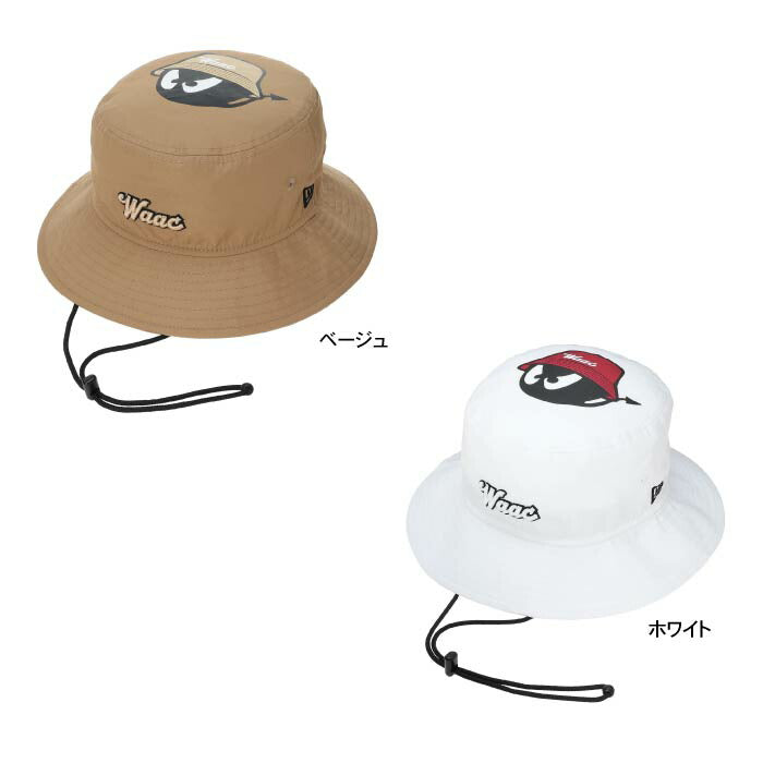 WAAC ワック ゴルフウェア メンズ レディース UNISEX NEW ERA WAACKY バケットハット NEW ERAコラボ 072252832