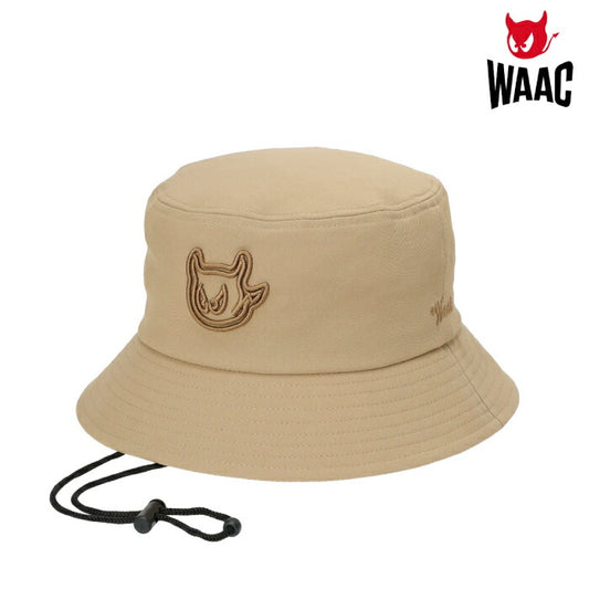 WAAC ワック ゴルフウェア メンズ レディース UNISEX デニムバケットハット 水をはじく機能 072252834