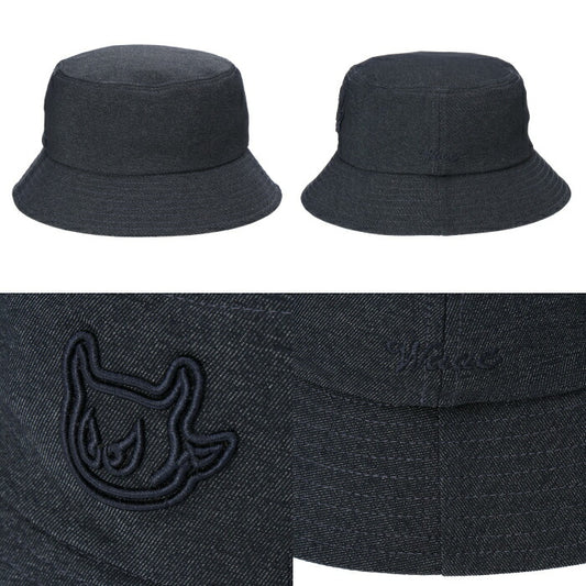 WAAC ワック ゴルフウェア メンズ レディース UNISEX デニムバケットハット 水をはじく機能 072252834