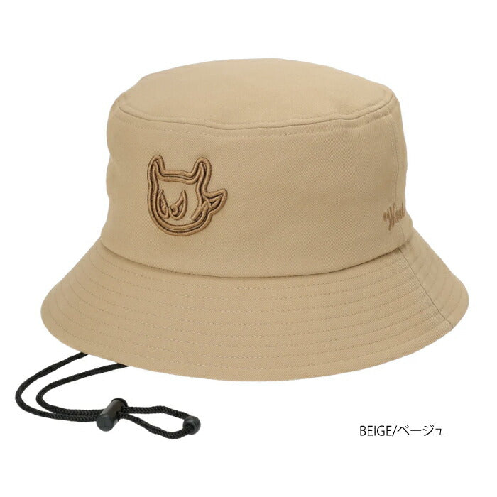 WAAC ワック ゴルフウェア メンズ レディース UNISEX デニムバケットハット 水をはじく機能 072252834