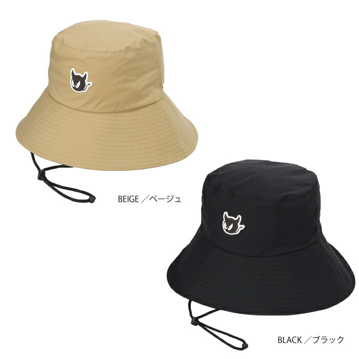 WAAC ワック ゴルフウェア メンズ レディース UNISEX レインハット 防水 透湿 撥水 ベンチレーション付 あご紐付 長めのつば 072252835