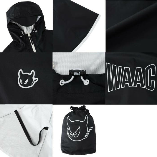 WAAC ワック ゴルフウェア レディース WOMEN レインポンチョ ポーチ付き 072252850