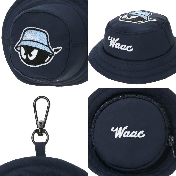 WAAC ワック ゴルフ メンズ レディース UNISEX バケットハットボールポーチ 072252873