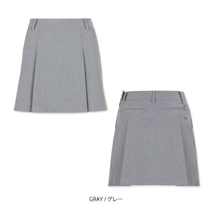 WAAC ワック ゴルフウェア レディース WOMEN タックプリーツスカート ストレッチ インナーパンツ 072254371