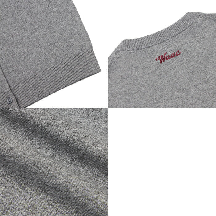 WAAC ワック ゴルフウェア レディース WOMEN ESSENTIAL ニットカーディガン ストレッチ 手洗可 シーズンレス 072254772