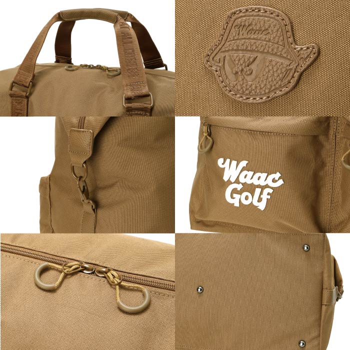 WAAC ワック メンズ レディース ゴルフ UNISEX CITY LINE ボストンバッグ 072254801