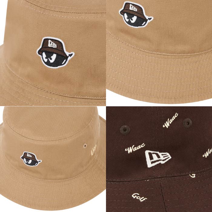 WAAC ワック メンズ レディース ゴルフ UNISEX NEW ERAリバーシブルバケットハット ニューエラ コラボ 072254832