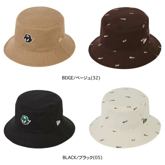 WAAC ワック メンズ レディース ゴルフ UNISEX NEW ERAリバーシブルバケットハット ニューエラ コラボ 072254832