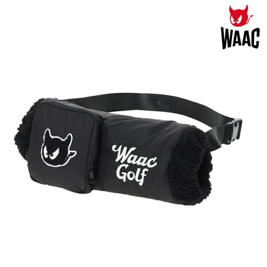 WAAC ワック ゴルフウェア メンズ レディース UNISEX ウォームバッグ ウエストポーチ型 ハンドウォーマー 小物収納 072254871